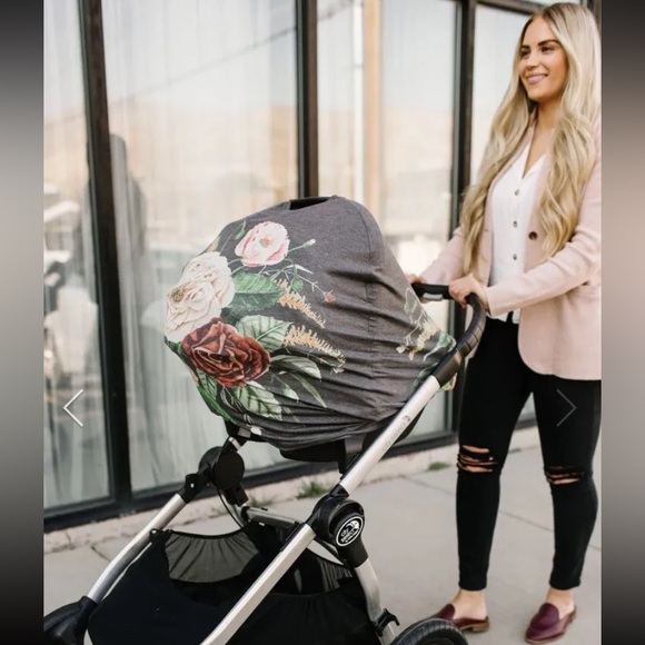 3/$30 NEW Copper Pearl Baby Car Seat Scarf Cart Nursing Cover 5 In 1 Multi Use - Picture 3 of 11